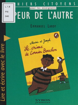 cover image of Peur de l'autre